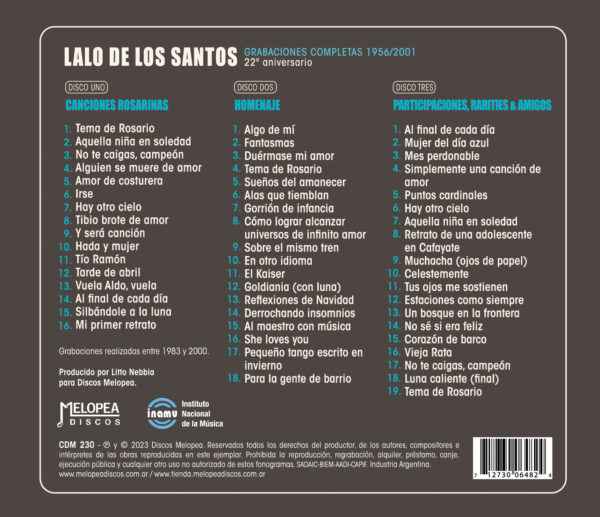 Lalo de los Santos - Grabaciones Completas